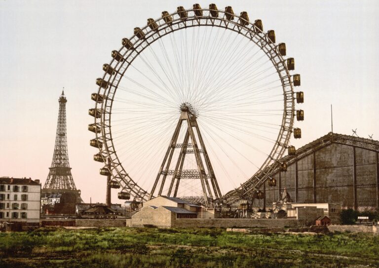 Pařížské Grand Roue se na dlouhá léta stalo nejvyšším kolem svého druhu na světě.