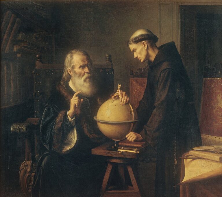 Galileo je zastáncem heliocentrické teorie.