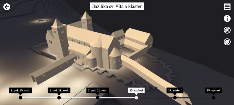 Skrytými místy Pražského hradu provede zájemce aplikace. Třeba i z obýváku.