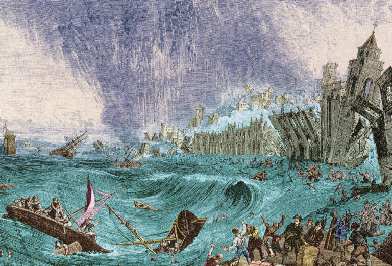 Dílo zkázy dokoná vlna tsunami.