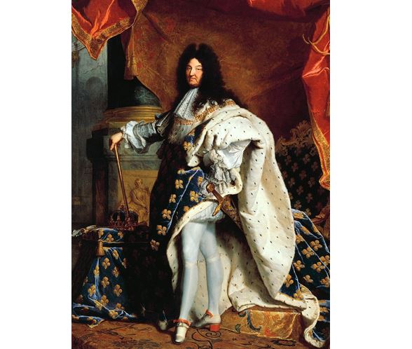 Ludvík XIV. ho velkoryse odmění.