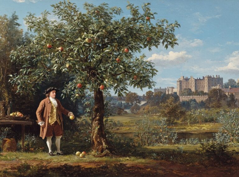 Králova záliba v zemědělství byla Britům často pro smích.