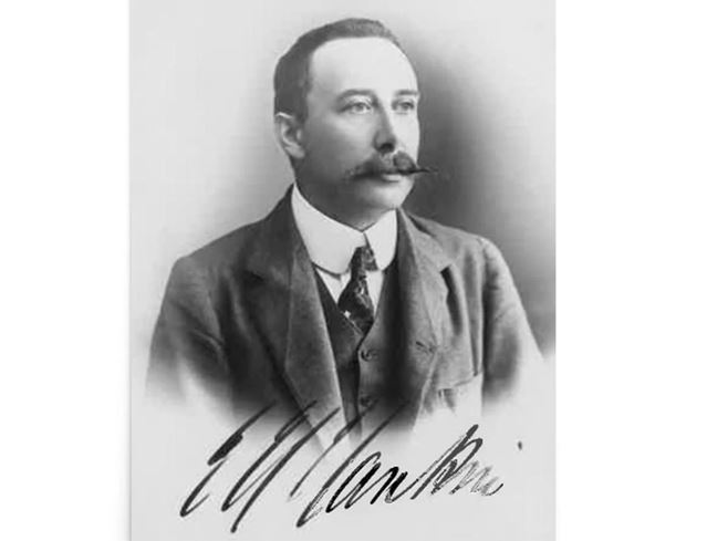 Britský bakteriolog Ernest Hanbury Hankin.