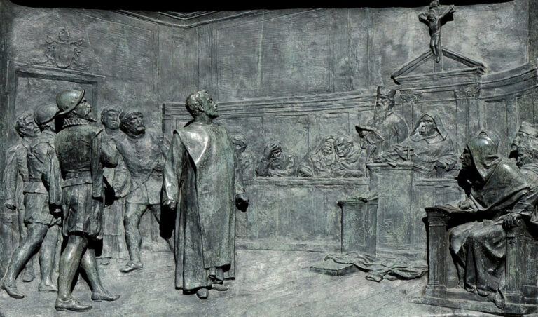 Soudem se zastrašit nenechal.