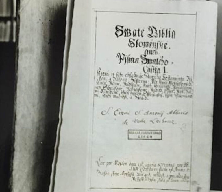 Tajemná kamaldulská Bible.