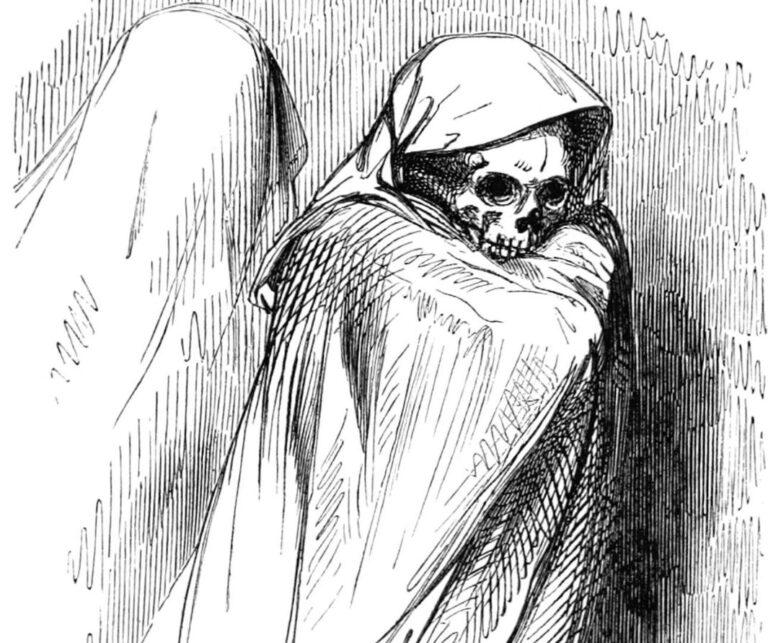 Skutečně tabulka zachycuje ducha, nebo je to příliš odvážná interpretace?