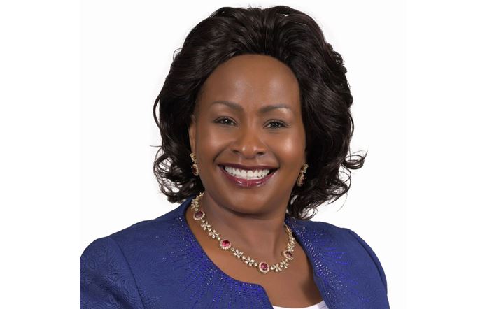 Guvernérka regionu Machakos Wavinya Ndeti.