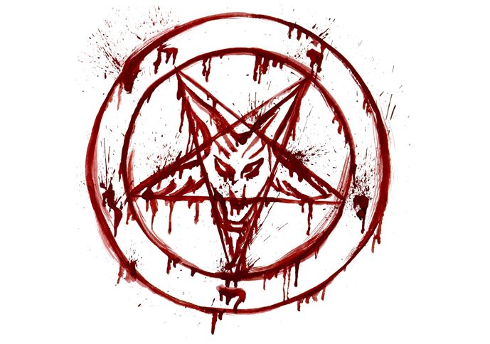 Obrácený pentagram je spojován s převahou hmoty nad duchem. Symbolizuje temné úrovně vědomí.