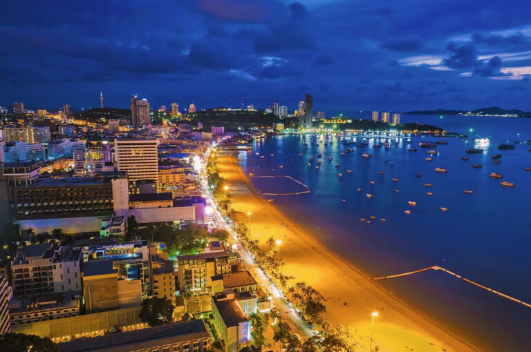 Thajské město Pattaya