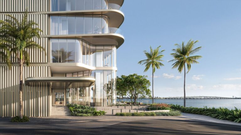 Rezidenční věž Lilli vyroste ve čtvrti Edgewater na břehu Biscayne Bay.