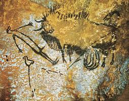Celosvětově diskutované je zobrazení „ptáka na tyči“ a muže s ptačí hlavou v jeskyni Lascaux.